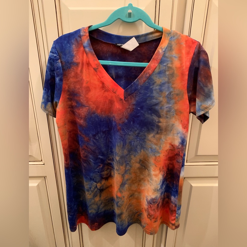 OKC THUNDER FANS!!!!  OKC Thunder Colors Tie Dye Shirt